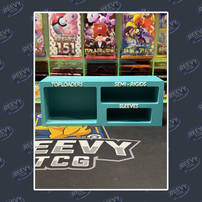 Reevy TCG - Toploader, Penny Sleeves & Semi Rigid Premium Organiser