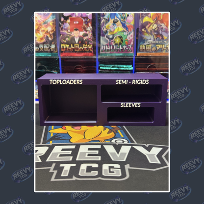 Reevy TCG - Toploader, Penny Sleeves & Semi Rigid Premium Organiser