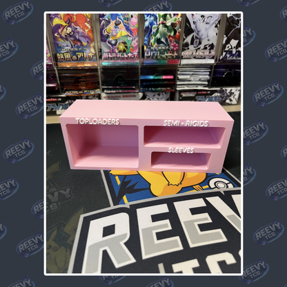 Reevy TCG - Toploader, Penny Sleeves & Semi Rigid Premium Organiser