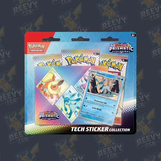Pokemon TCG - Scarlet & Violet - Prismatic Evolutions - Tech Sticker Collection (Glaceon)