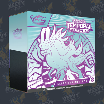 Pokemon TCG - Scarlet & Violet - Temporal Forces - Elite Trainer Box (Walking Wake)