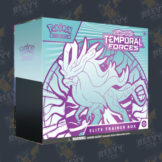 Pokemon TCG - Scarlet & Violet - Temporal Forces - Elite Trainer Box (Walking Wake)