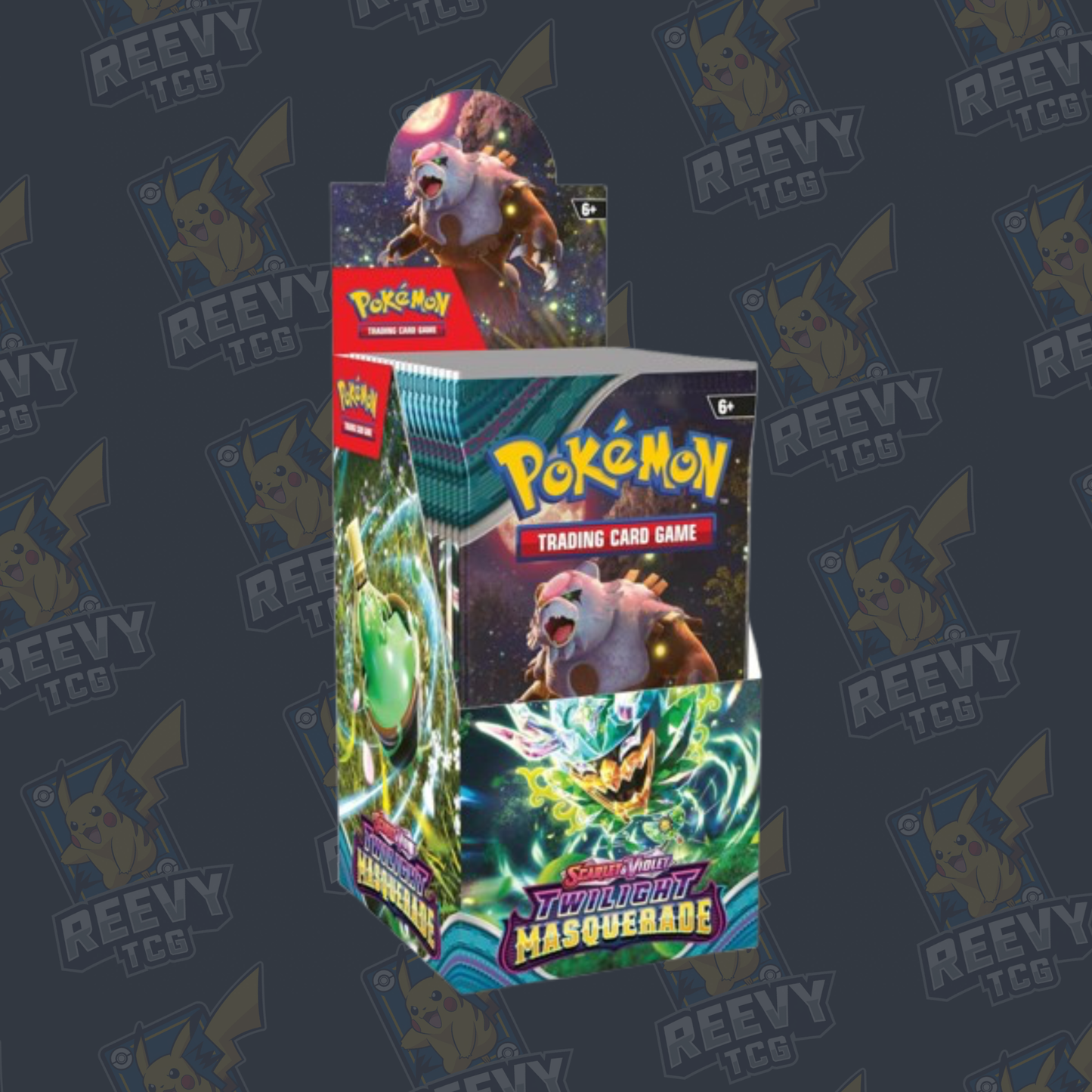 Pokemon TCG: Twilight Masquerade - Half Booster Box (18 Packs)