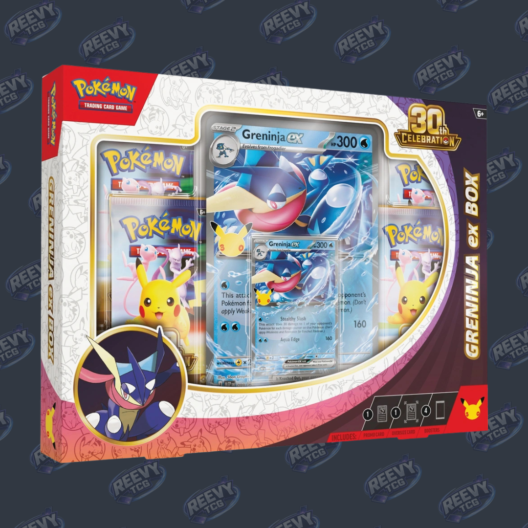 Pokémon TCG: 30th Celebration Greninja ex Box