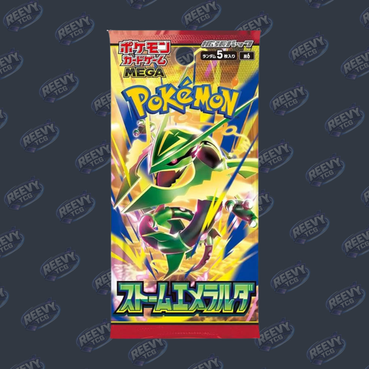 Pokemon TCG - Mega Evolution - Storm Emeralda [m6] - Japanese Booster Pack