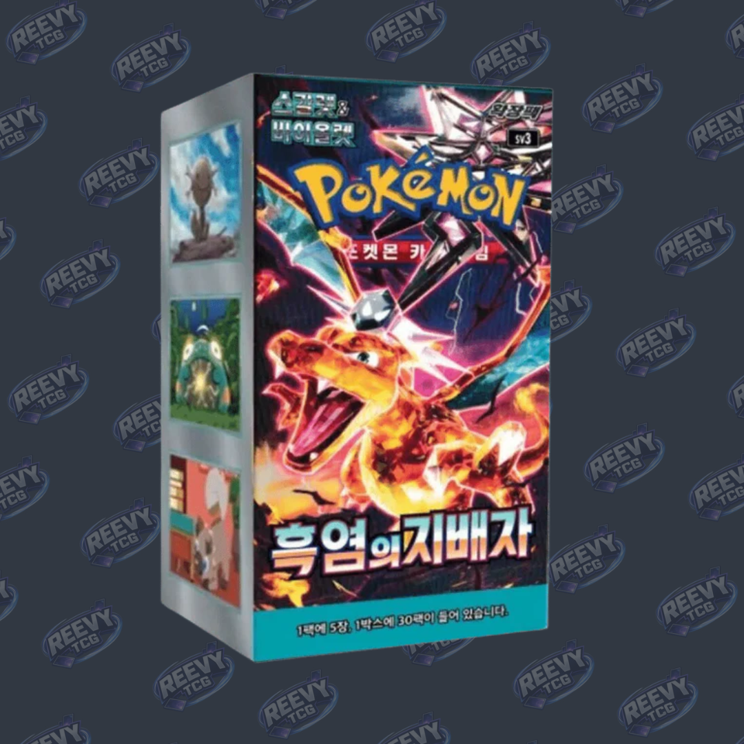 Pokemon TCG -  Ruler Of The Black Flame - Korean [sv3] - Booster Box