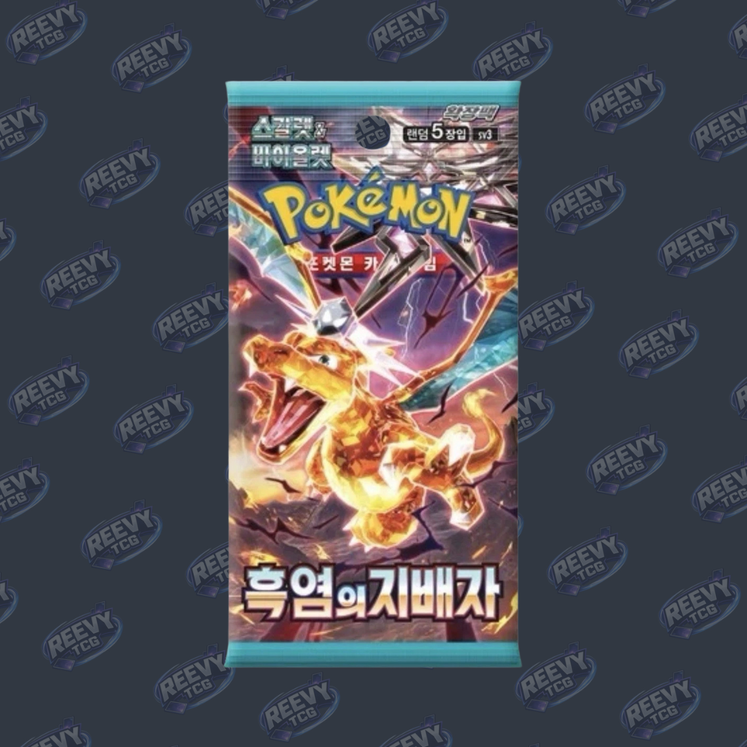 Pokemon TCG - Ruler Of The Black Flame - Korean [sv3] - Booster Pack