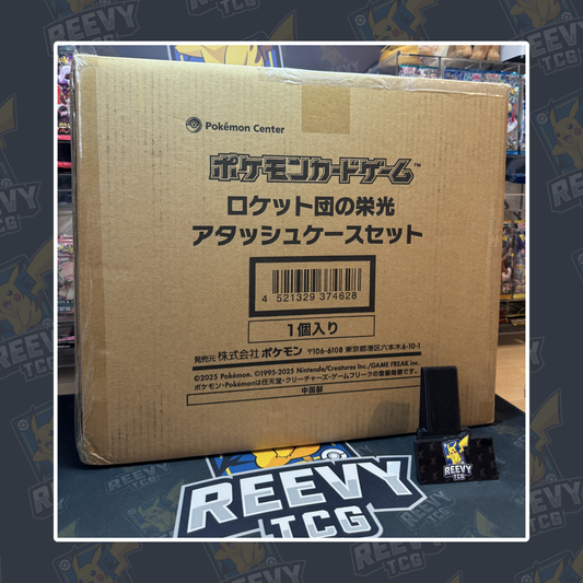 Pokemon TCG - Glory of Team Rocket Japanese Attache Briefcase (SEALED)
