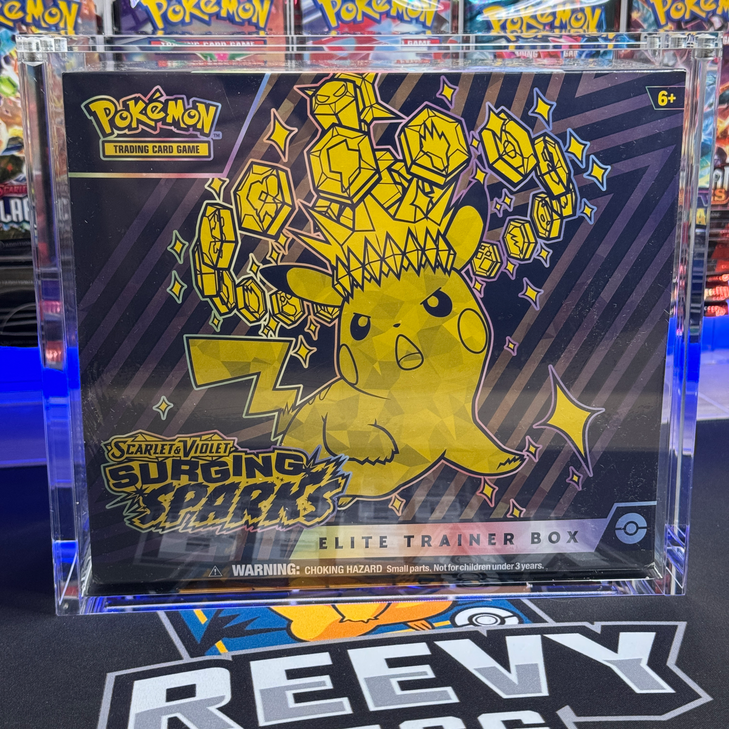 Acrylic Protective Display Case for Pokemon Elite Trainer Box