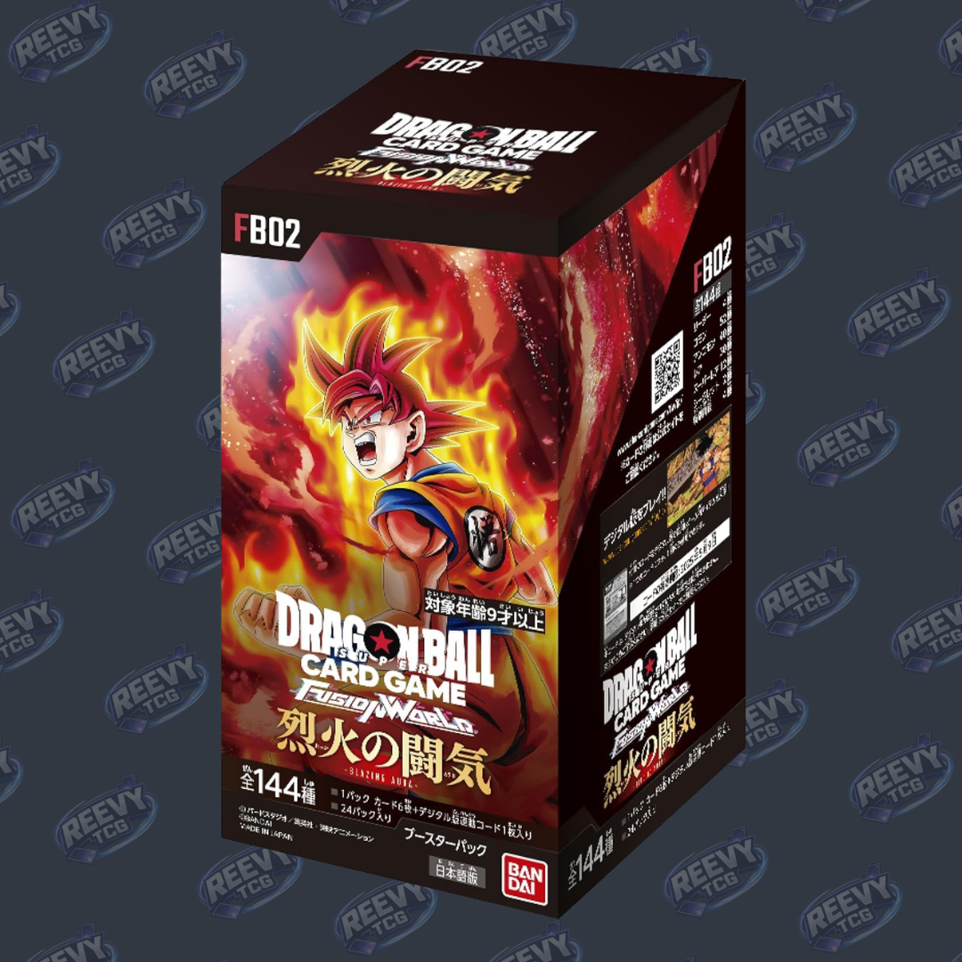 Dragon Ball Super - Fusion World -  Blazing Aura FB02 - Japanese Booster Box