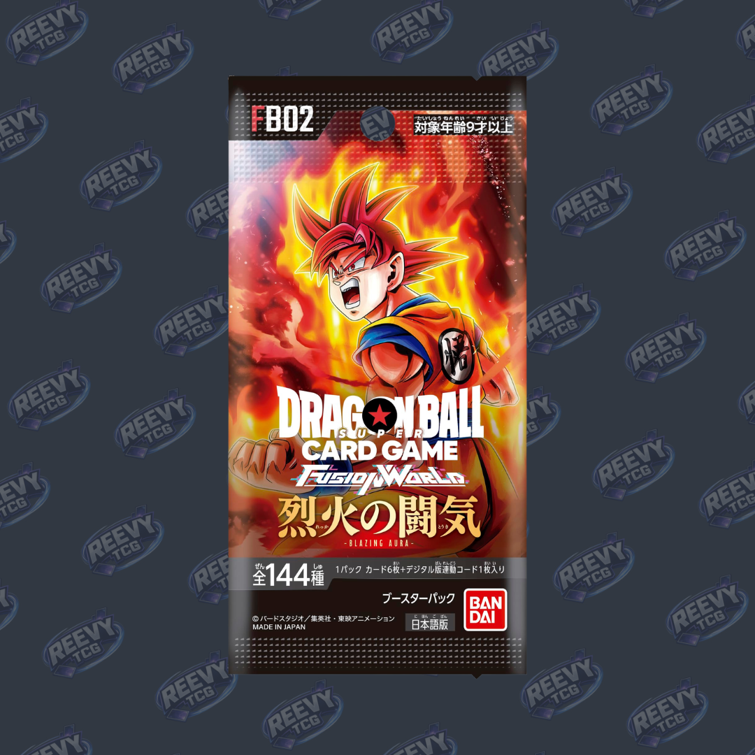 Dragon Ball Super - Fusion World - Blazing Aura FB02 - Japanese Booster Pack