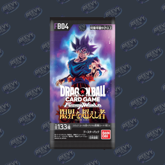 Dragon Ball Super - Fusion World - Ultra Limit FB04 - Japanese Booster Pack