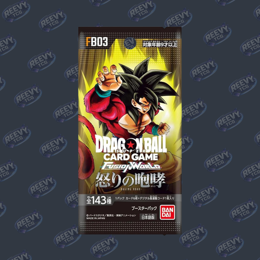 Dragon Ball Super - Fusion World - Raging Roar FB03 - Japanese Booster Pack