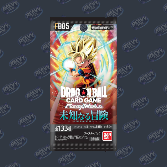 Dragon Ball Super - Fusion World - New Adventure FB05 - Japanese Booster Pack