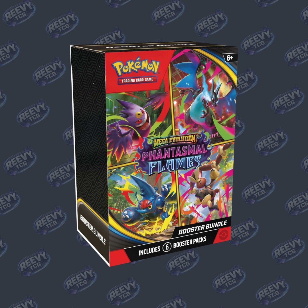 Pokemon TCG - Mega Evolution - Phantasmal Flames Booster - Booster Bundle
