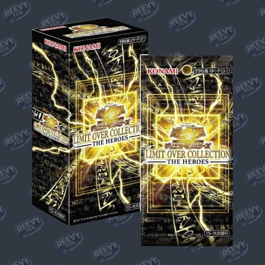 Yu-Gi-Oh - Limit Over Collection - The Heroes - Japanese Booster Box