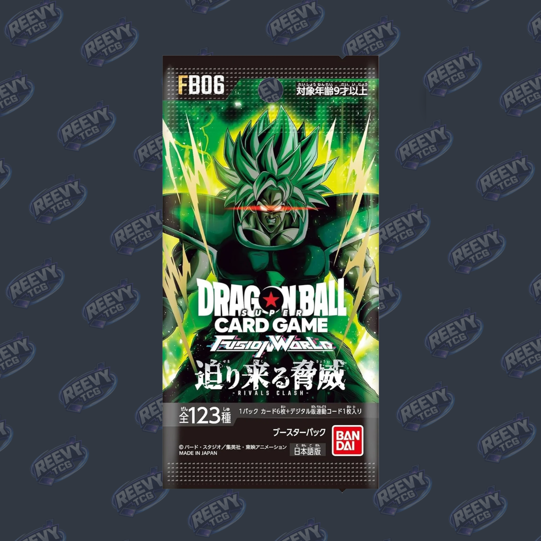 Dragon Ball Super - Fusion World - Rivals Clash FB06 - Japanese Booster Pack