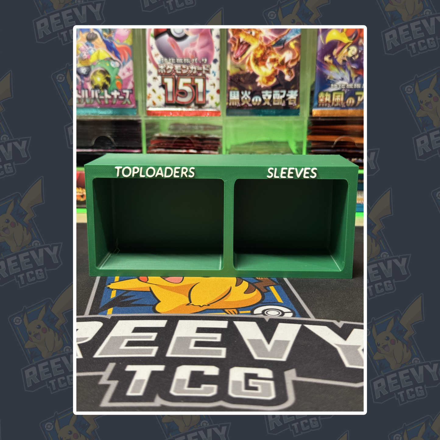 Reevy TCG - Toploader & Penny Sleeve Premium Organiser Mini
