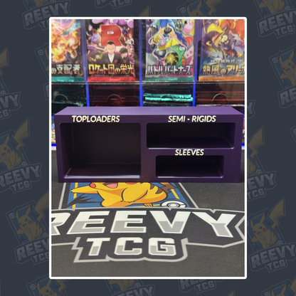 Reevy TCG - Toploader, Penny Sleeves & Semi Rigid Premium Organiser