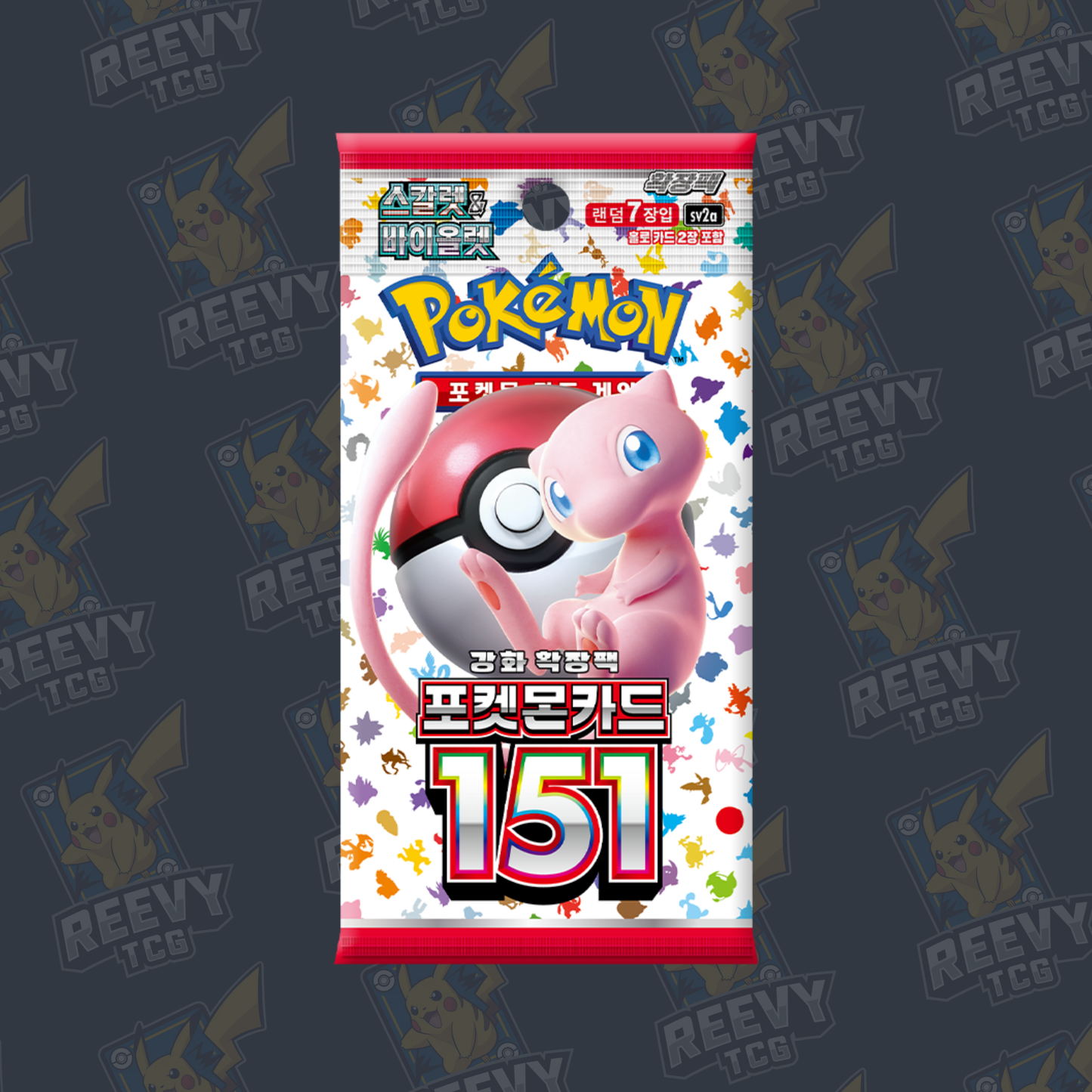 Pokemon TCG - 151 - Korean [sv2a] - Booster Pack