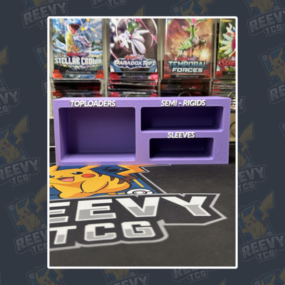 Reevy TCG - Toploader, Penny Sleeves & Semi Rigid Premium Organiser