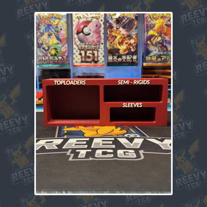 Reevy TCG - Toploader, Penny Sleeves & Semi Rigid Premium Organiser