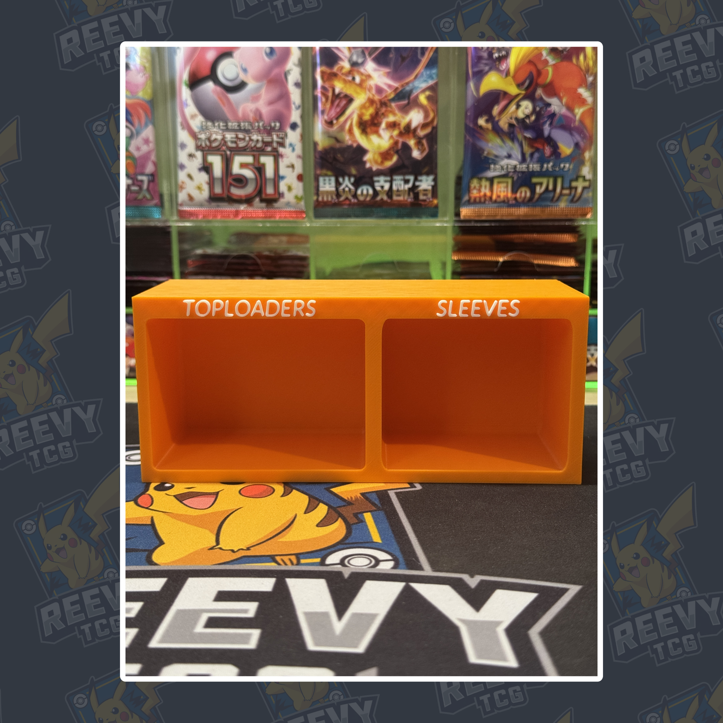 Reevy TCG - Toploader & Penny Sleeve Premium Organiser Mini