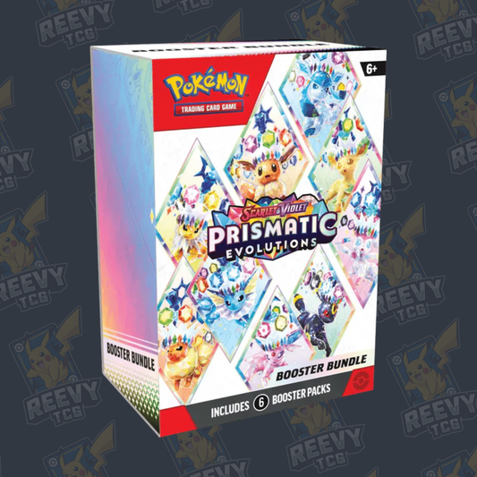 Pokemon TCG - Scarlet & Violet - Prismatic Evolutions - Booster Bundle