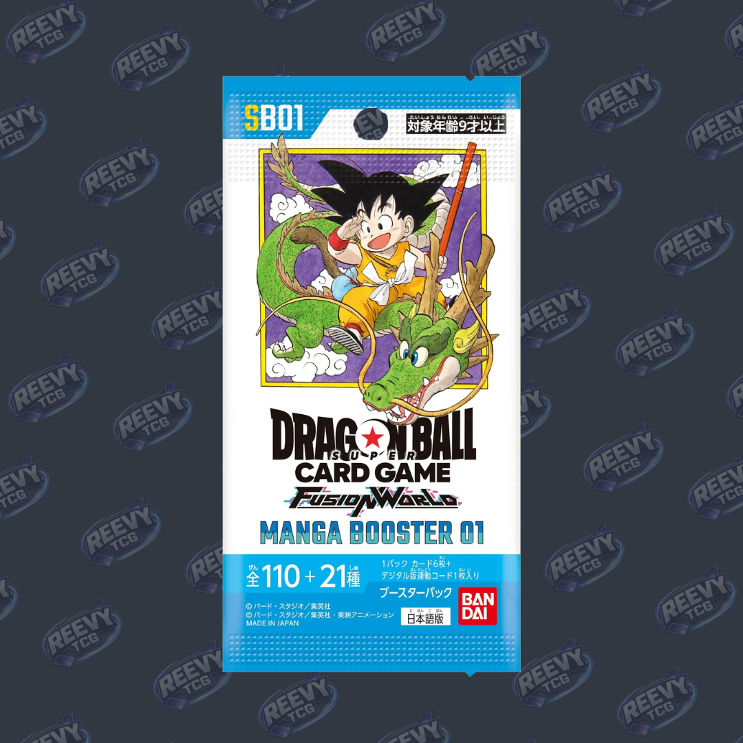 Dragon Ball Super - Fusion World - Manga Booster 01 SB01 - Japanese Booster Pack