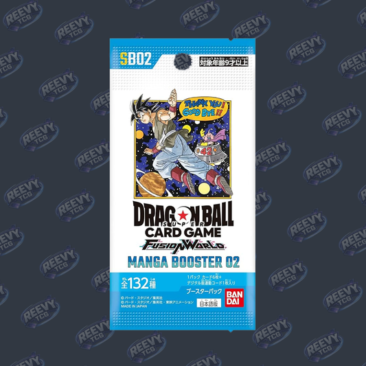 Dragon Ball Super - Fusion World - Manga Booster 02 SB02 - Japanese Booster Pack