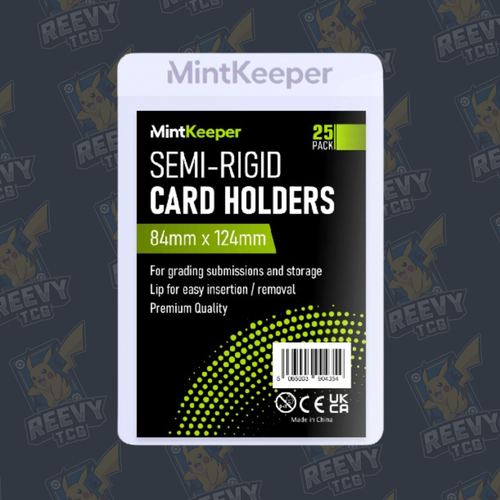 MintKeeper - Semi Rigid Card Holders - (25)