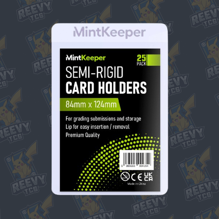 MintKeeper - Semi Rigid Card Holders - (25)