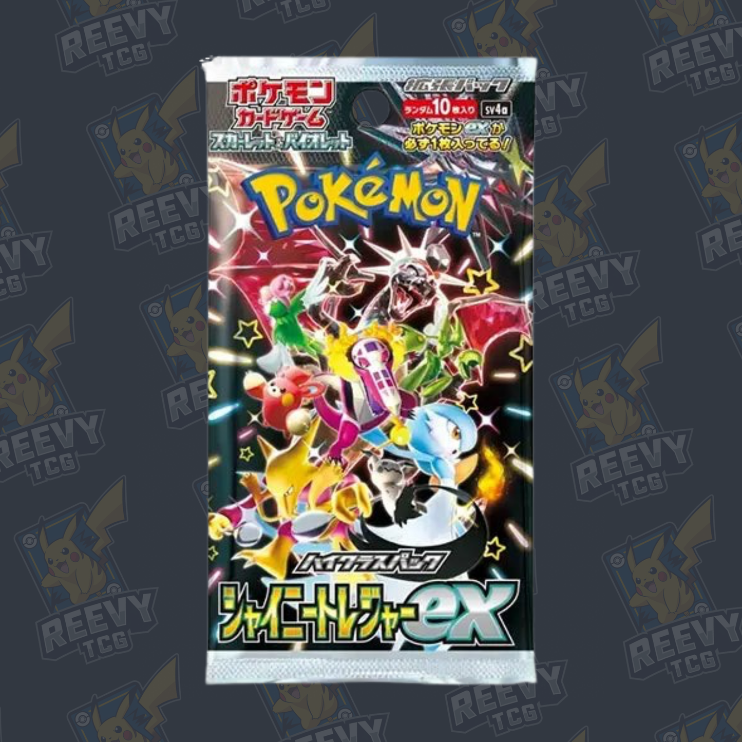 Pokemon TCG - Shiny Treasure ex - Japanese [sv4a] - Booster Pack
