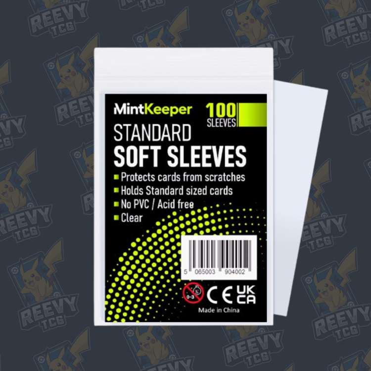 MintKeeper - Standard Soft Card Sleeves (100 Sleeves)
