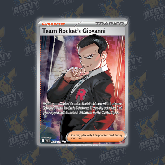 Team Rocket's Giovanni #225 - Destined Rivals   - NM/M