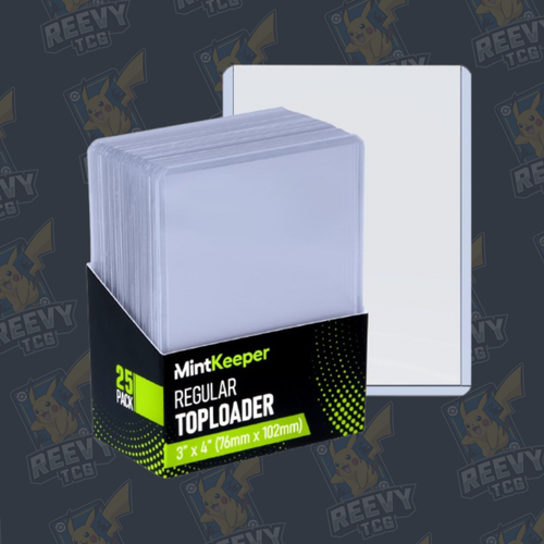 MintKeeper - Card Toploaders - Regular 35pt 3"x4" (25)