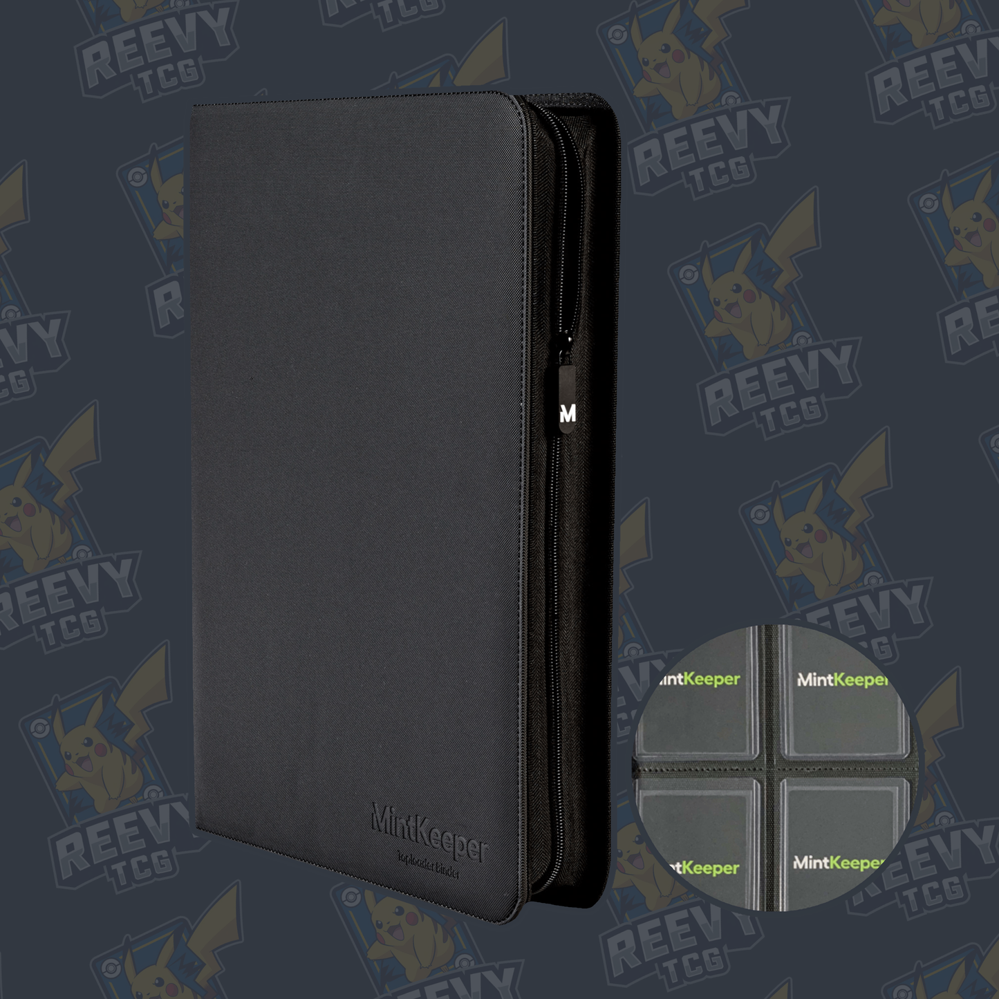 MintKeeper - 252 Toploader Binder - 9 Pocket
