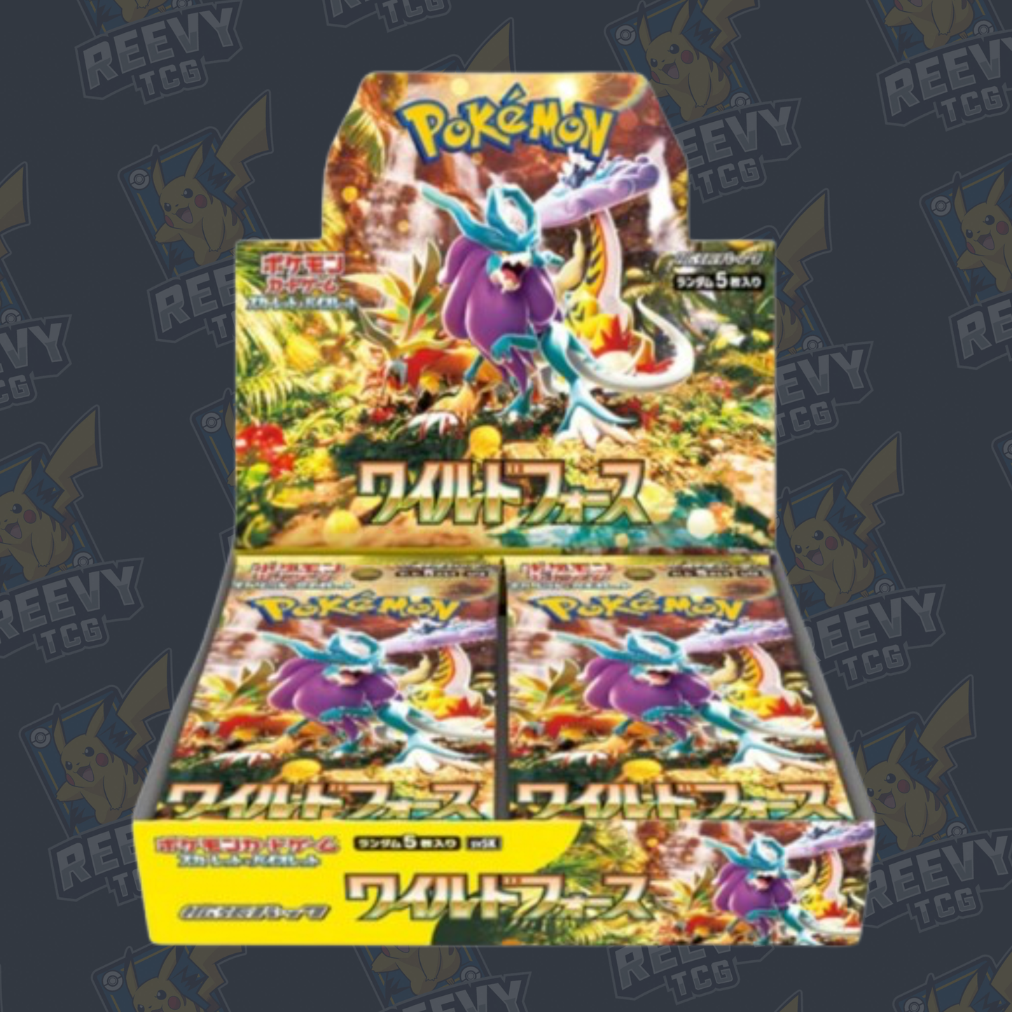 Pokemon TCG - Wild Force (sv5K) - Japanese - Booster Box
